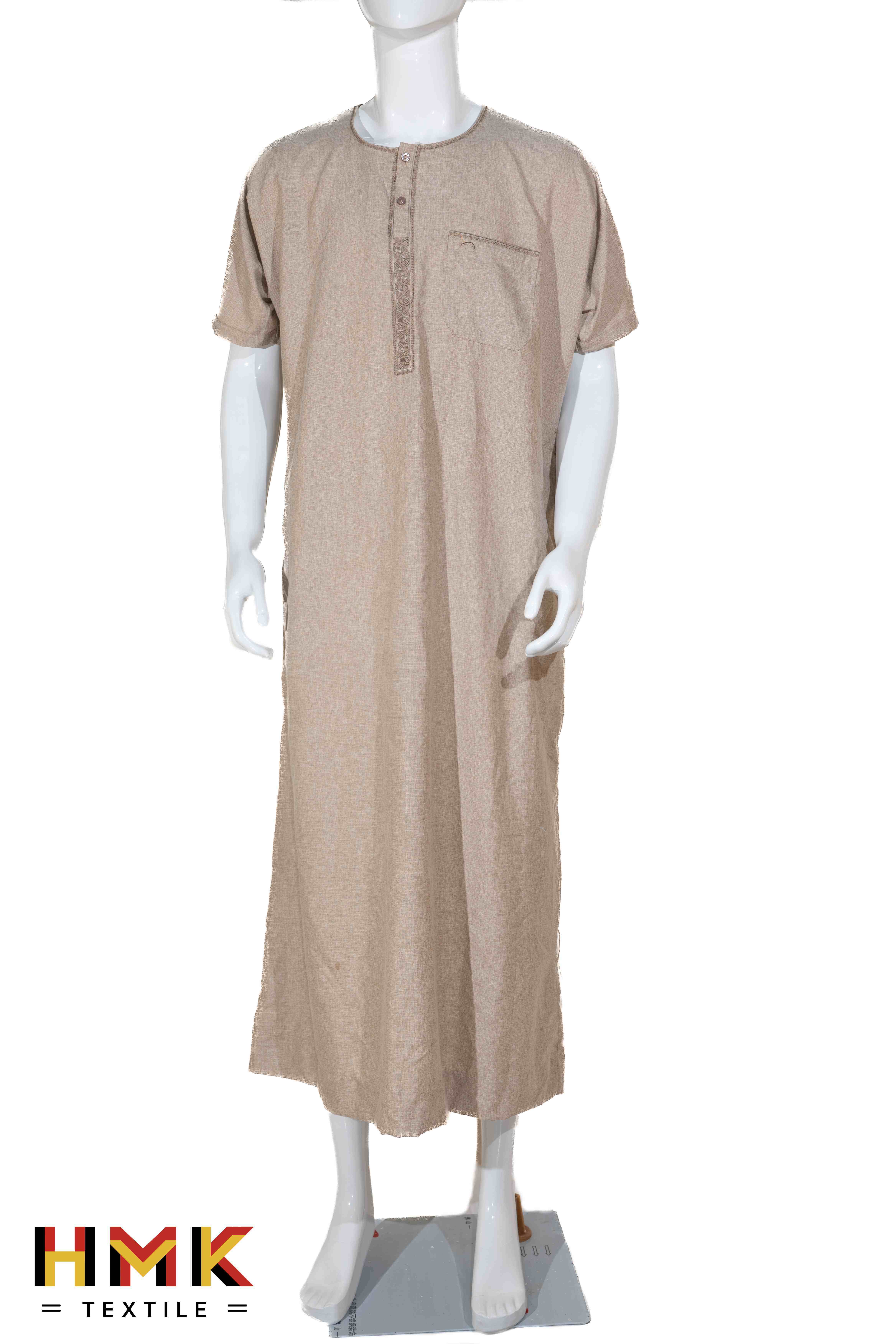 SHORT SLEEVE MOROCCO ROBE H001